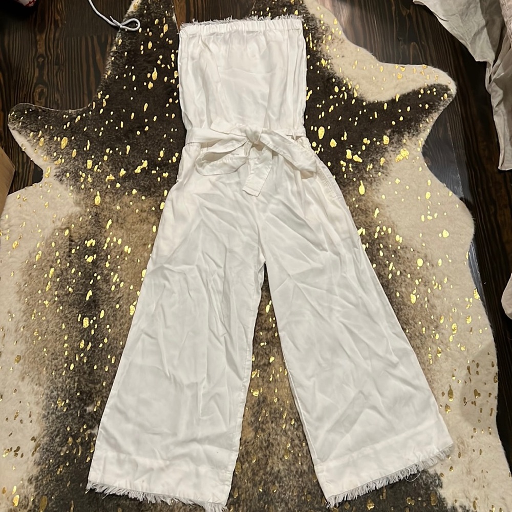 Cloth & Stone strapless jumpsuit